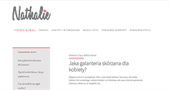 Desktop Screenshot of nathalieshop.pl